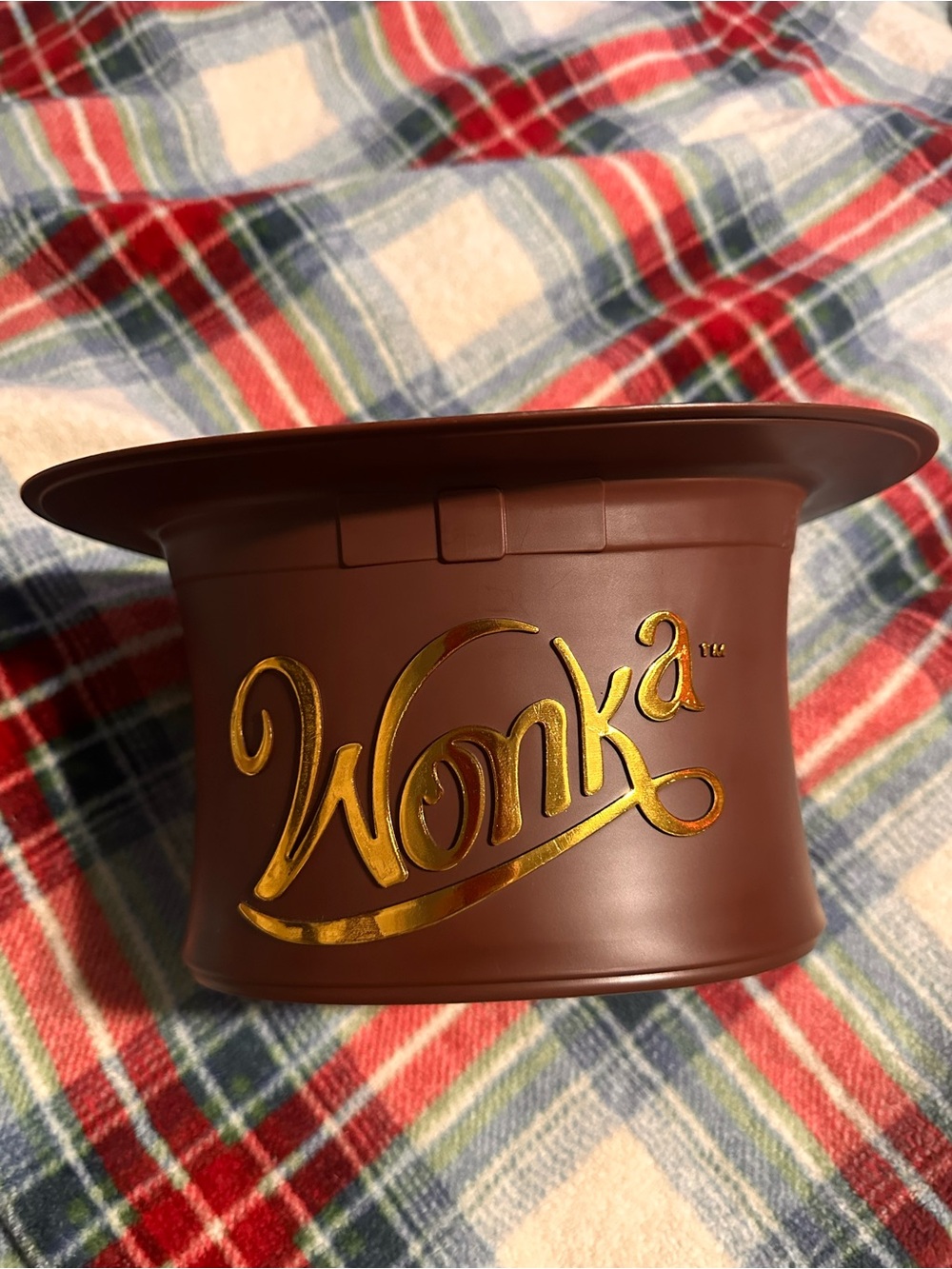 Wonka Top Hat Popcorn bucket from Cinemark